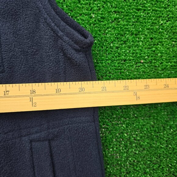 St Louis Blues Vest Mens Large Navy Blue Sweater Full Zip Fleece NHL Hockey - Picture 4 of 9